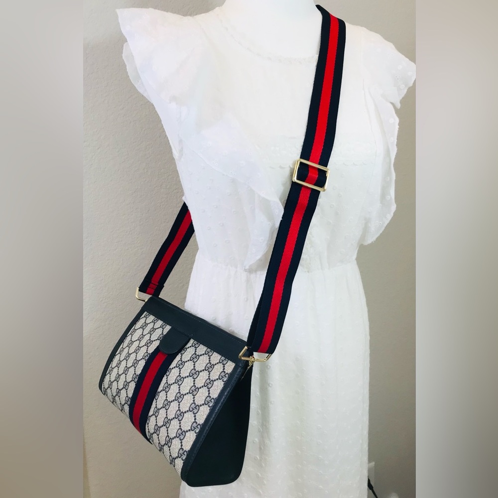 Gucci Clutch Crossbody Ophidia Sherry Line Vintage Clutch